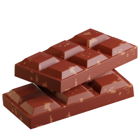 Chocolate Bar  3D Icon