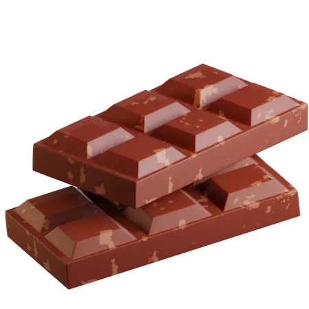 Chocolate Bar  3D Icon