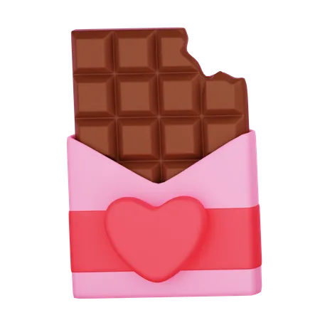 Chocolate Bar  3D Icon