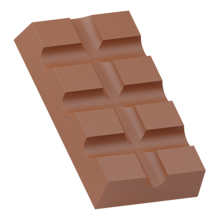 Chocolate Bar  3D Icon