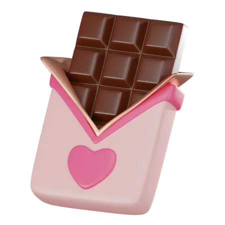 Chocolate Bar  3D Icon