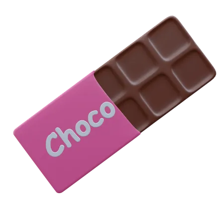 Chocolate Bar  3D Icon