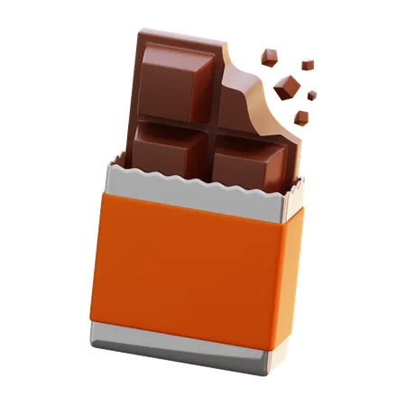 Chocolate Bar  3D Icon