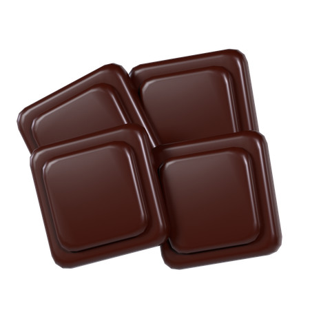 Chocolate Bar  3D Icon