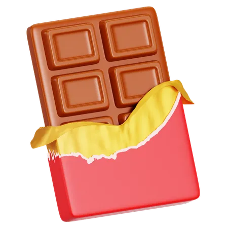 Chocolate bar  3D Icon