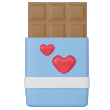 Chocolate Bar  3D Icon