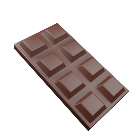 Chocolate Bar  3D Icon