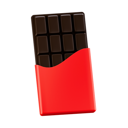 Chocolate Bar  3D Icon