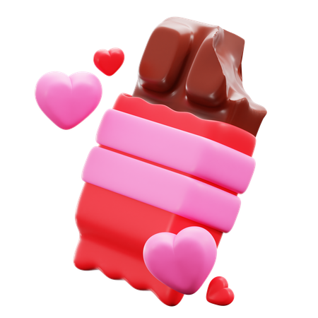 Chocolate Bar  3D Icon