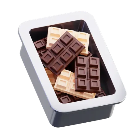 Chocolate Bar  3D Icon