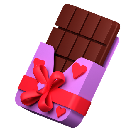 Chocolate Bar  3D Icon