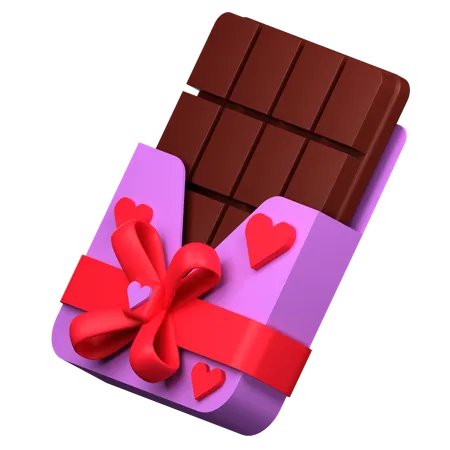 Chocolate Bar  3D Icon