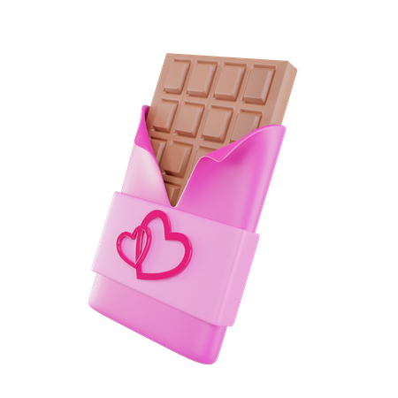 Chocolate Bar  3D Icon