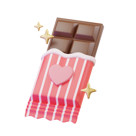 Chocolate bar  3D Icon