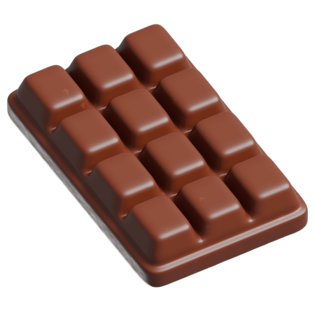 Chocolate Bar  3D Icon