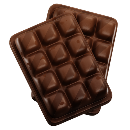 Chocolate Bar  3D Icon