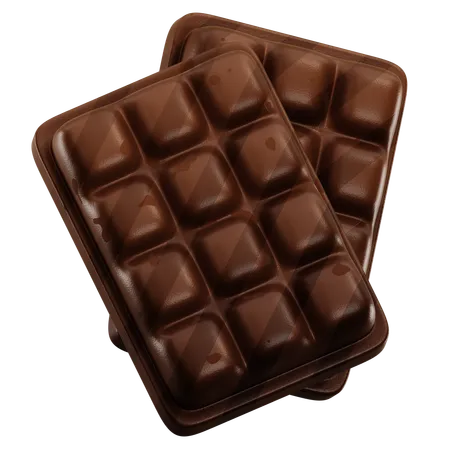 Chocolate Bar  3D Icon