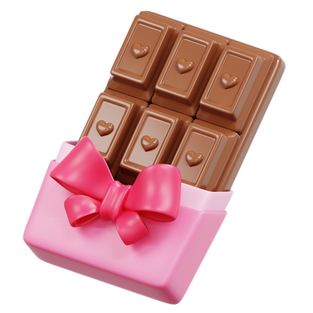 Chocolate Bar  3D Icon