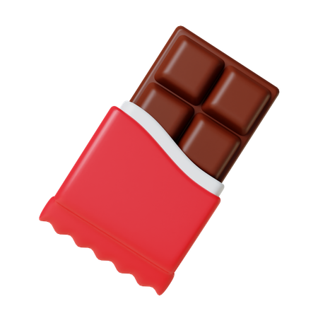 Chocolate Bar  3D Icon