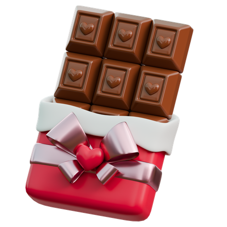 Chocolate Bar  3D Icon