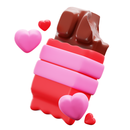 Chocolate Bar  3D Icon