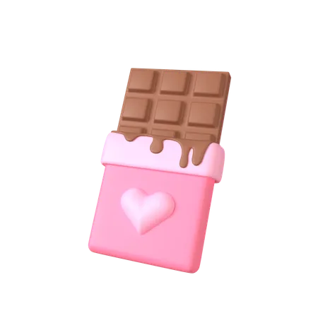 Chocolate Bar  3D Icon