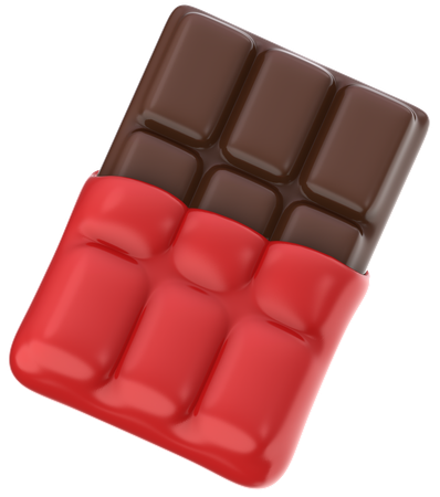 Chocolate bar  3D Icon