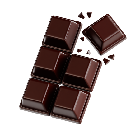 Chocolate Bar  3D Icon