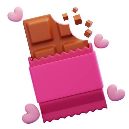 Chocolate Bar  3D Icon