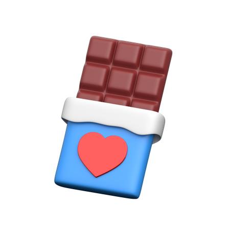 Chocolate Bar  3D Icon
