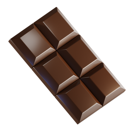 Chocolate Bar  3D Icon