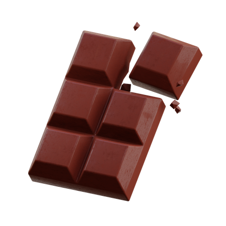 Chocolate Bar  3D Icon