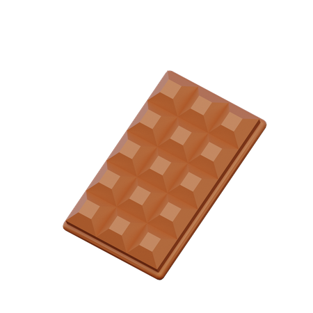 Chocolate Bar  3D Icon