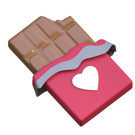 Chocolate Bar  3D Icon