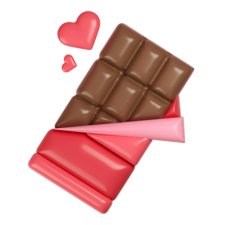 Chocolate Bar  3D Icon