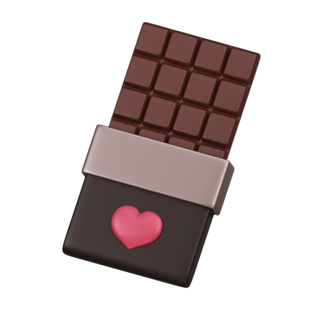 Chocolate Bar  3D Icon