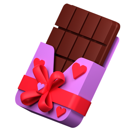 Chocolate Bar  3D Icon