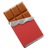 free 3d chocolate bar 