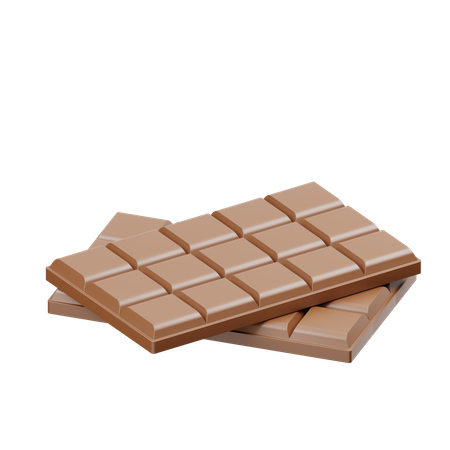 Chocolate Bar  3D Icon