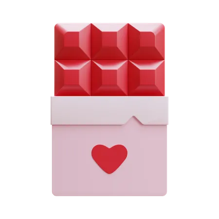 Valentine Chocolate 3 D Render Element 3D Icon