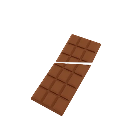 3 D Render Chocolate Illustration 3D Icon