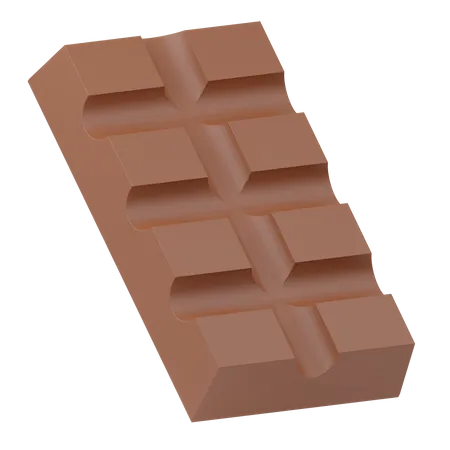 Chocolate Bar 3D Icon