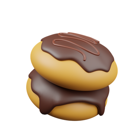 Chocolate Bar Piece  3D Icon
