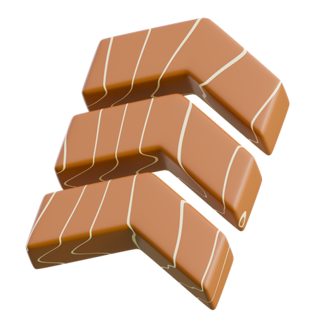 초콜릿 바  3D Icon