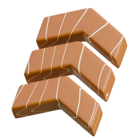Chocolate Bars  3D Icon