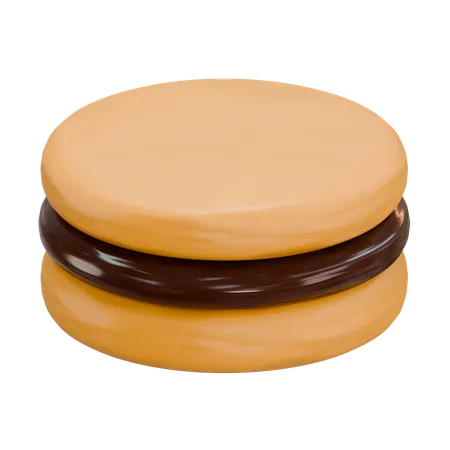 Chocolate Biscuit  3D Icon