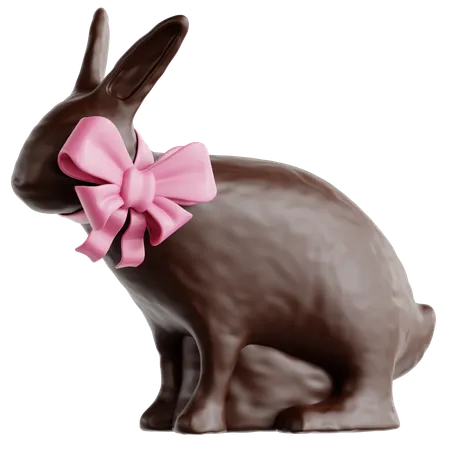 초콜릿 토끼  3D Icon