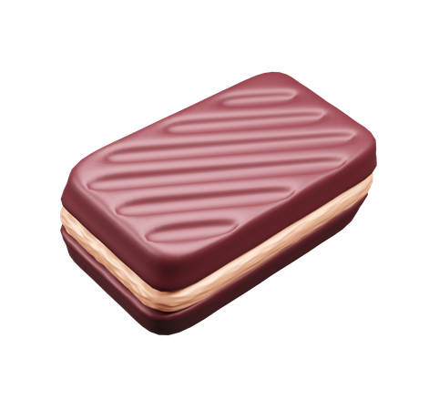 초콜릿 케이크  3D Icon
