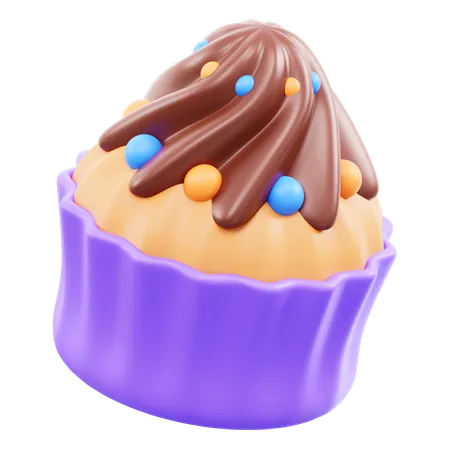 Chocolate Cake  3D Icon