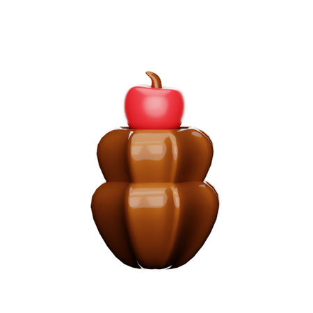 Chocolate Cake  3D Icon